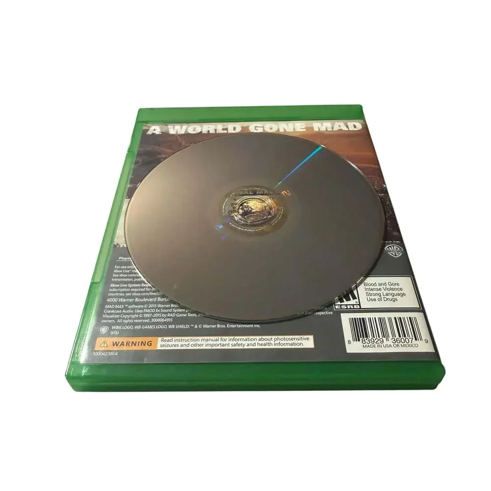 Mad Max Xbox One Game